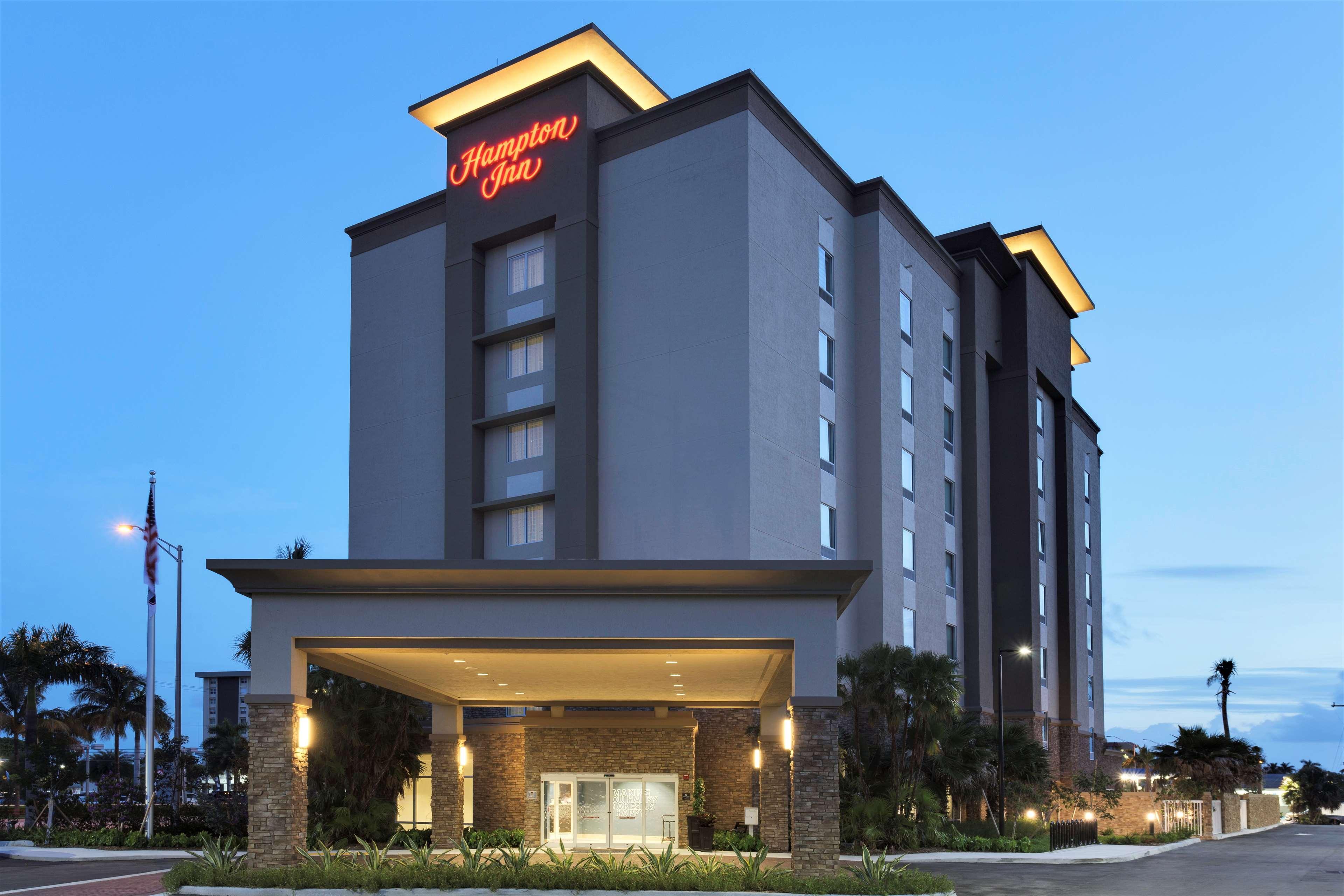 Hampton Inn Fort Lauderdale Помпано Бич Экстерьер фото