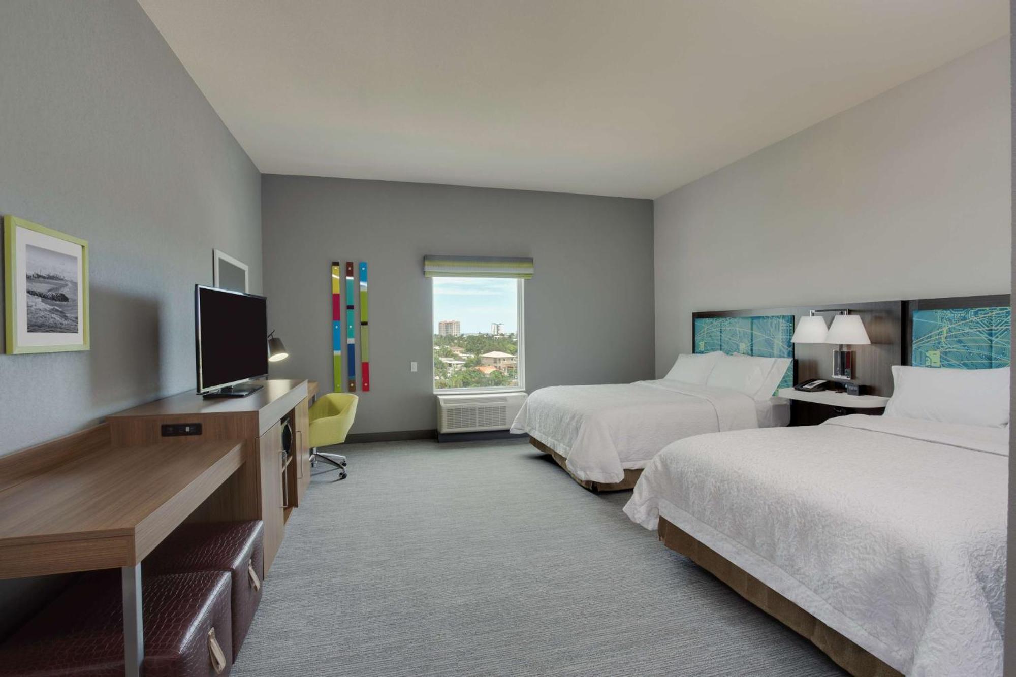 Hampton Inn Fort Lauderdale Помпано Бич Экстерьер фото